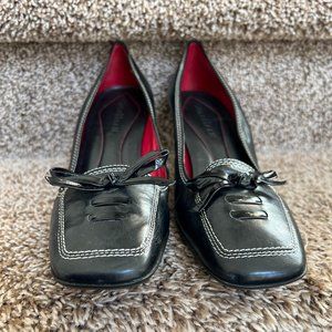 Cole Haan Women's Black Leather Heels.